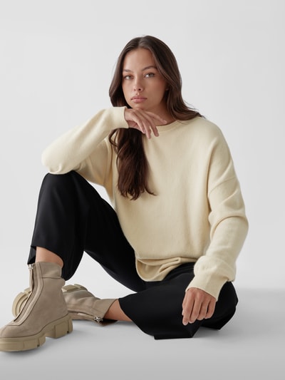 Extreme Cashmere Pullover mit Kaschmir Ecru 3