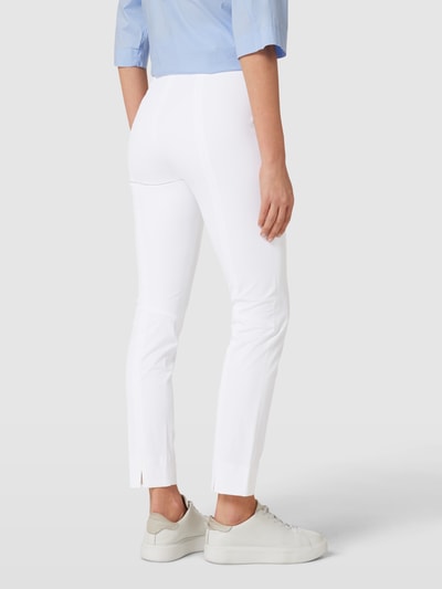 Raffaello Rossi Slim fit broek met zijsplitten, model 'PENNY' Wit - 5