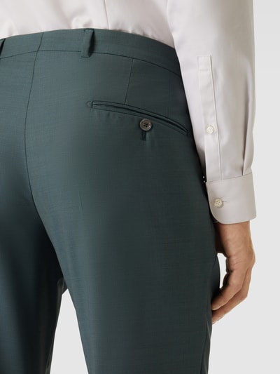 JOOP! Collection Slim fit pantalon van scheerwol, model 'Blayr' Groen - 3