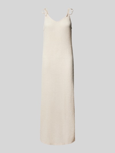 Vero Moda Kleid mit Spaghettiträgern Modell 'RUBY' Beige 2