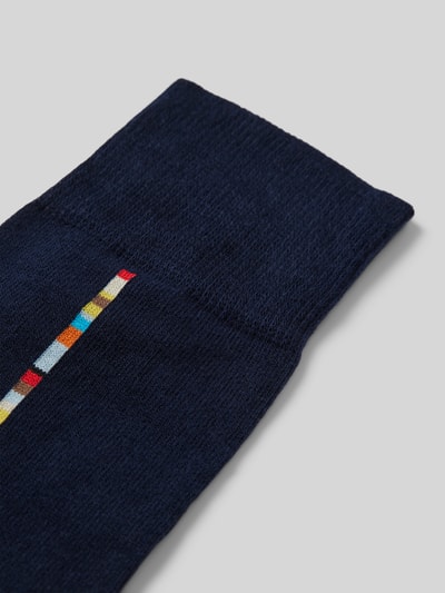 PAUL SMITH Socken mit Strukturmuster Modell 'VITTORE' Marine 2