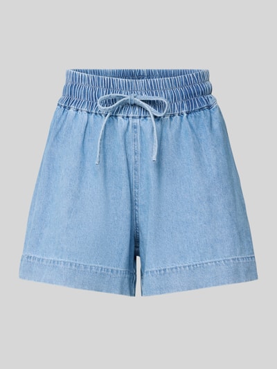 Pieces Jeansshorts aus reiner Baumwolle Modell 'FLORA' Hellblau 2