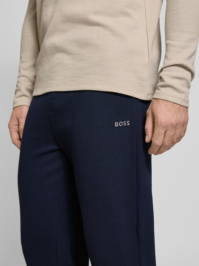 BOSS Sweatpants mit Label-Detail Marine 3