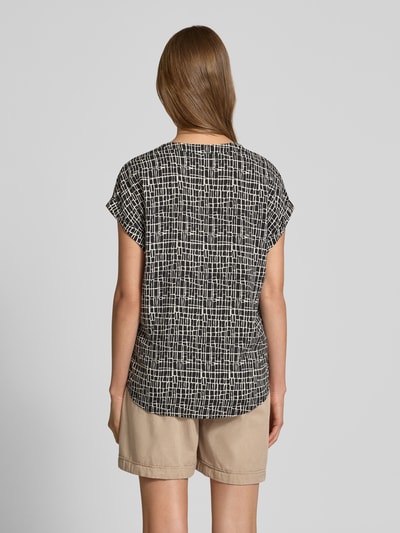 Tom Tailor Relaxed Fit Blusenshirt aus reiner Viskose Black 5