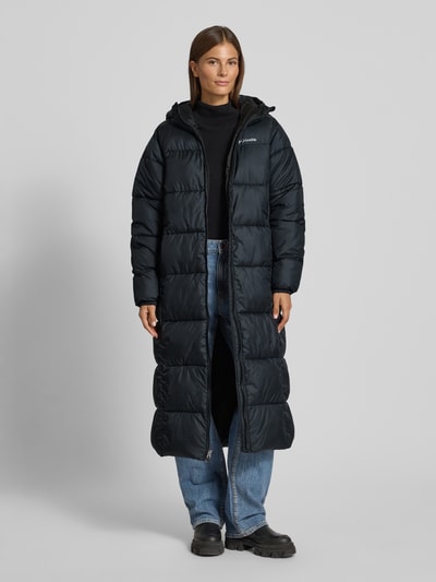 COLUMBIA Steppmantel mit Kapuze Black 1