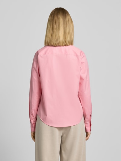 HUGO Overhemdblouse met labelstitching Roze - 5