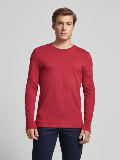 Christian Berg Men Longsleeve met ronde hals Donkerrood - 4