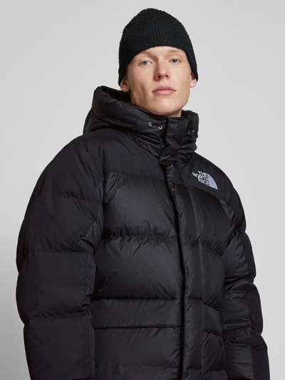 The North Face Gewatteerde parka met labelstitching Zwart - 3