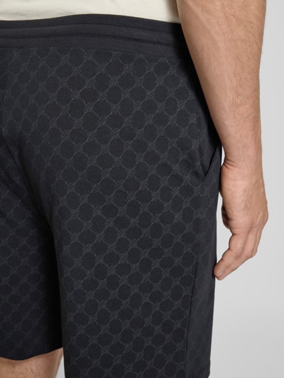 JOOP! Collection Szorty z dzianiny dresowej męskie JOOP! Collection;Czysta bawełna;Luźny krój;Elastyczny pas z trokami;Szerokość w pasie w rozmiarze M: 44 cm;Długość wewnętrzna nogawki w rozmiarze M: 20 cm  3