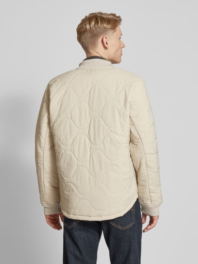 Pepe Jeans Steppjacke mit Stehkragen Modell 'MALABAR' Beige 5