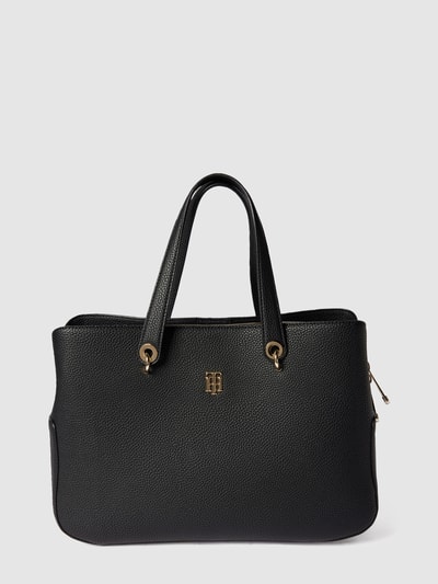 Tommy Hilfiger Shopper in Leder-Optik Black 2