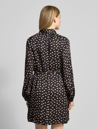 Rinascimento Cocktailkleid mit Stehkragen Black 5