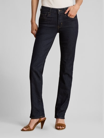 Lauren Ralph Lauren Straight Fit Jeans aus Baumwoll-Mix Jeansblau 4