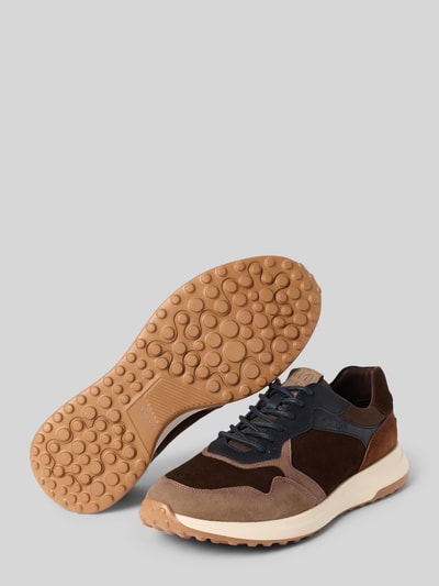 Tamaris Sneaker aus echtem Rindsleder Dunkelbraun 4
