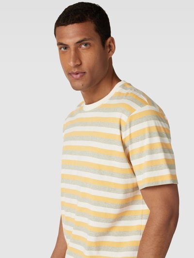 Esprit T-shirt van viscose met streepmotief Kit - 3