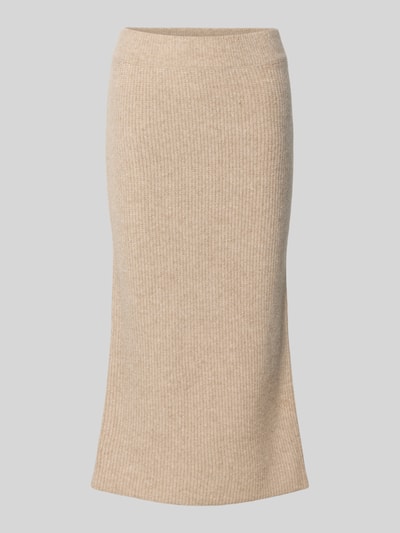 Vila Midirock mit elastischem Bund Modell 'KACHEL' Beige 2
