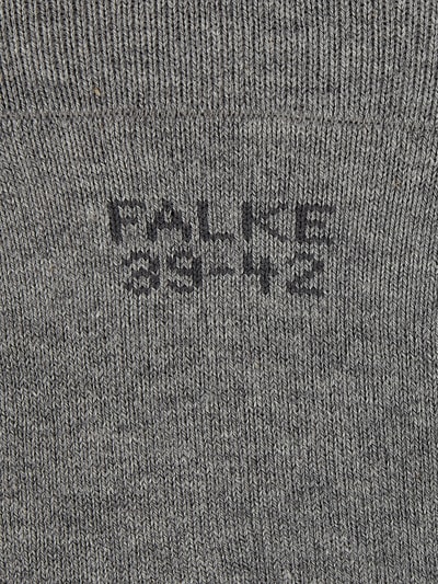 Falke Füßlinge mit Stretch-Anteil im 3er-Pack Modell 'Family'  Mittelgrau Melange 3