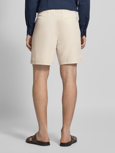 BOSS Orange Tapered bermuda van lyocellmix, model 'SANDREW-5' Zand - 5