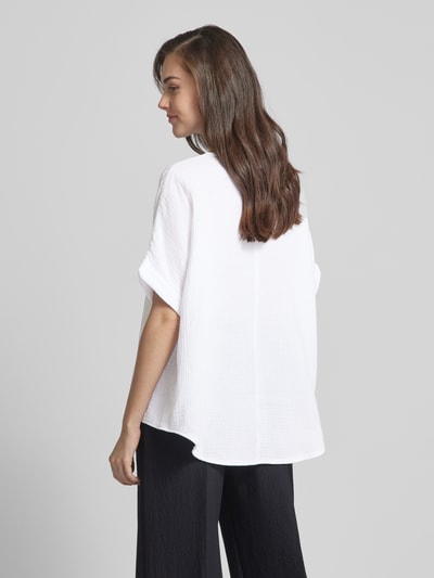 Apricot Bluse mit Strukturmuster Offwhite 5