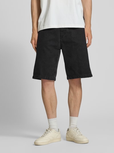 Carhartt Work In Progress Jeansshorts mit Eingrifftaschen Modell 'Robertson' Black 4