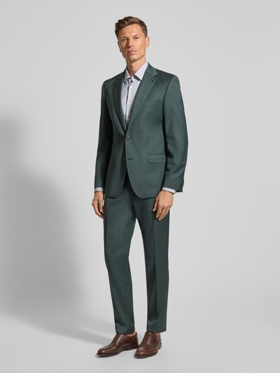 BOSS Slim fit overhemd met enkele knoopsluiting, model 'HANK' Groen - 1
