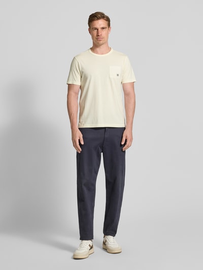 Lerros T-Shirt mit Rundhalsausschnitt Offwhite 1