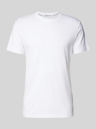 Calvin Klein Jeans T-shirt met ronde hals Wit - 2