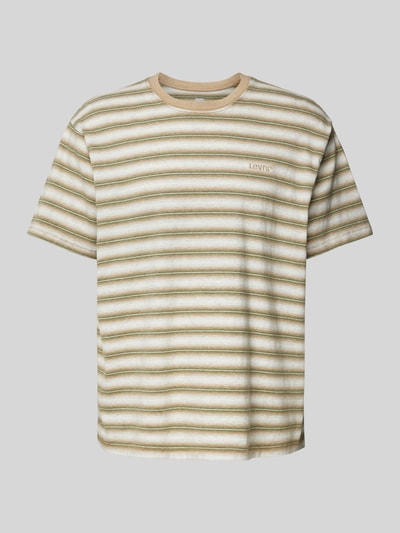 Levi's® T-Shirt mit Label-Stitching Oliv 2