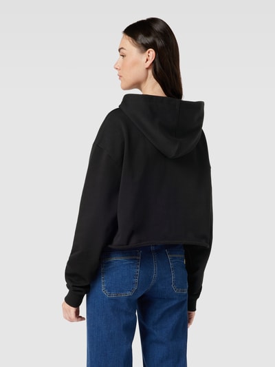 HUGO Hoodie mit Label-Applikation Modell 'Dephana' Black 5