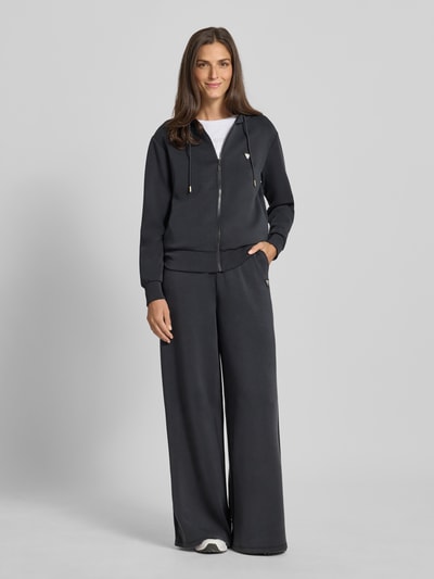 Guess Activewear Sweatjacke mit Label-Detail Modell 'OLYMPE' Black 1