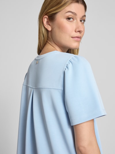 Rich & Royal T-shirtjurk met ronde hals Blauw - 3