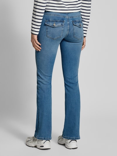 ONLY Flared Jeans aus Baumwoll-Mix Modell 'BLUSH' Jeansblau 5