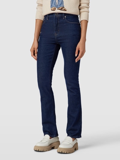 Lauren Ralph Lauren Bootcut jeans in 5-pocketmodel Marineblauw - 4