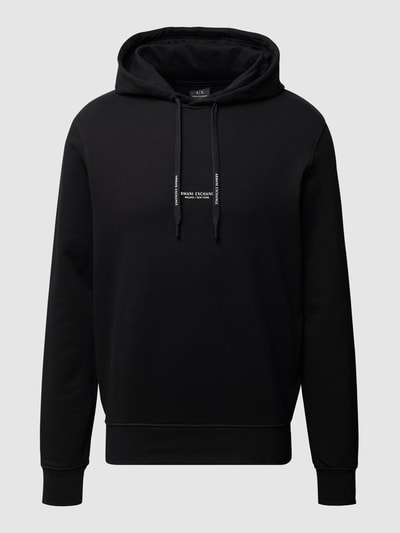 ARMANI EXCHANGE Hoodie aus Baumwolle Black 2