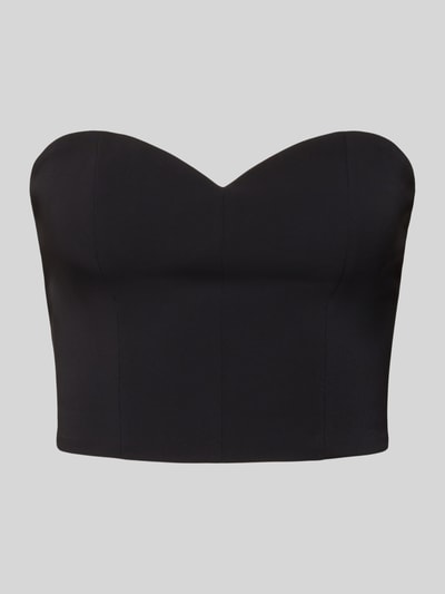 Jake*s Cocktail Slim fit top in strapless design Zwart - 1