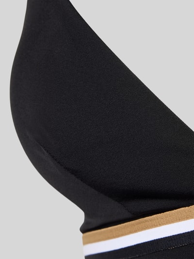 BOSS Badeanzug mit Label-Applikation Modell 'ICONIC' Black 2