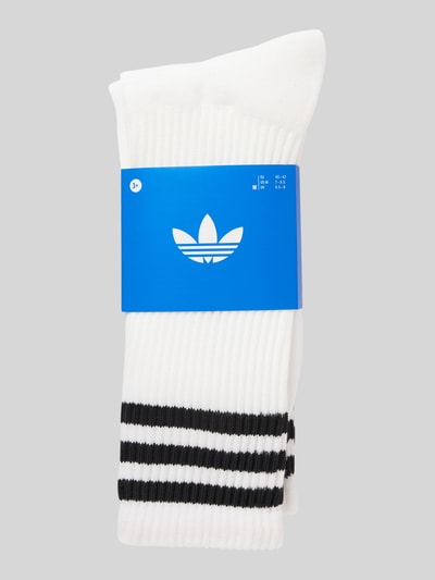 adidas Originals Skarpety z nadrukiem z logo w zestawie 3 szt. Biały 1