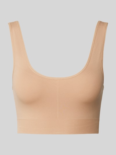 Schiesser Bustier in unifarbenem Design Beige 1