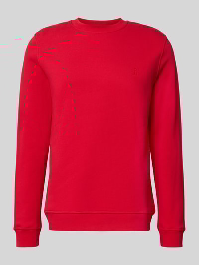 Armedangels Regular Fit Sweatshirt aus reiner Baumwolle Modell 'BAARO FLEECE' Rot 2