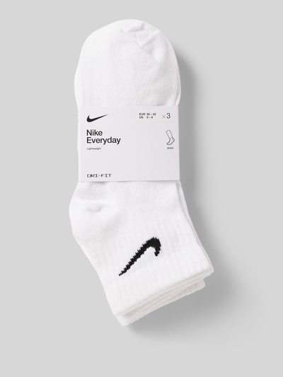 Nike Sokken met logodetail in een set van 3 paar, model 'EVERYDAY' Wit - 3