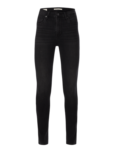 Levi's® Skinny Fit Jeans mit Stretch-Anteil Modell '721' Dunkelgrau 1