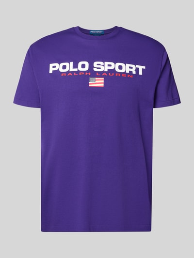 Produktfoto, Relaxed Fit T-shirt uit puur katoen van Polo Ralph Lauren voor heren, look: effen, labelprint, ronde hals, korte mouw, puur katoen