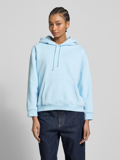 Levi's® Hoodie mit Label-Badge Modell 'EVERYDAY' Rauchblau 4