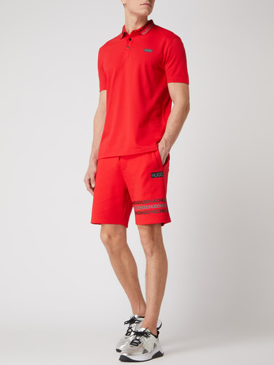 HUGO Sweatshorts aus Baumwolle Modell 'Dakumi' Rot 1