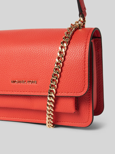 MICHAEL Michael Kors Handtasche mit Label-Applikation Modell 'CLAIRE' Rot 3