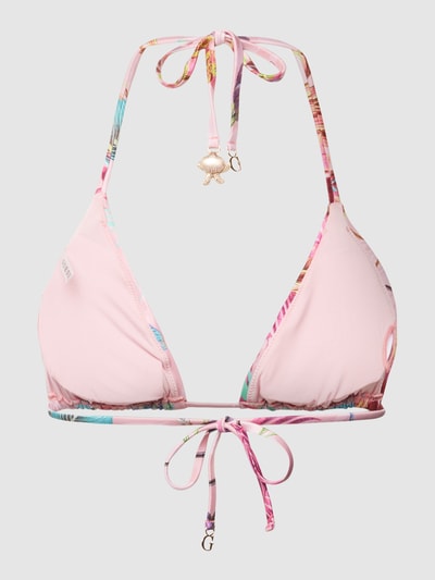 Guess Góra bikini z wiązaniem na szyi Różowawy 3