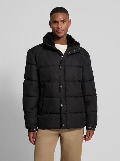 JOOP! Collection Steppjacke mit Stehkragen Modell 'Newton' Black 4