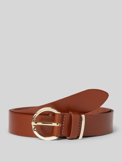 Vanzetti Riem met doornsluiting Cognac - 1