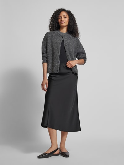 YAS Midirok met elastische band, model 'PELLA' Zwart - 1