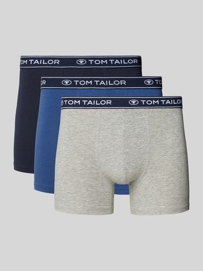 Tom Tailor Slim Fit Trunks aus Baumwoll-Elasthan-Mix Blau 1